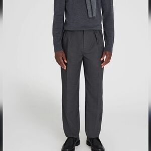 Club Monaco mens wool gray trousers new 32 x 33